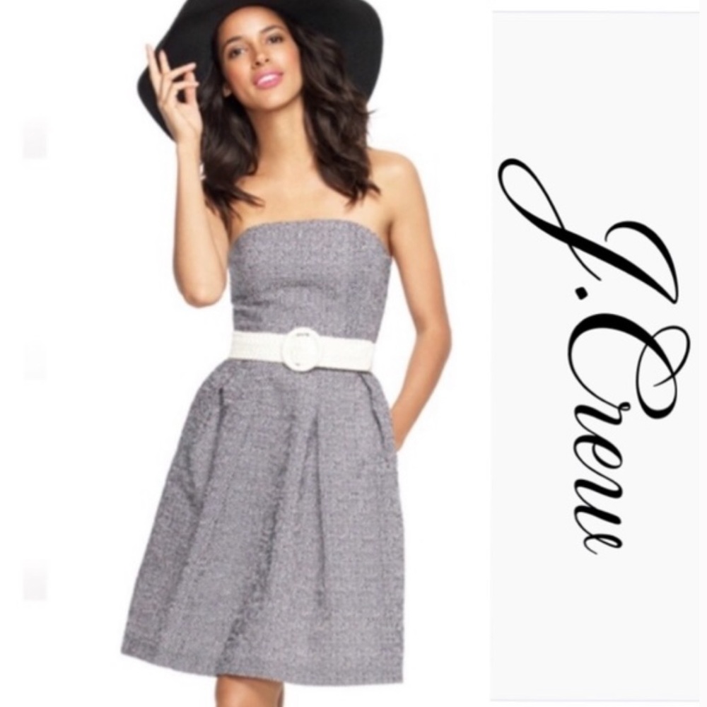 J. Crew 100% Cotton Polka Dot Dress
